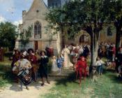 约瑟夫伊斯拉尔斯 - Jacomin Alfred Louis Vigny The Baptism